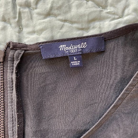 Madewell Black Silk Top - Picture 2 of 3